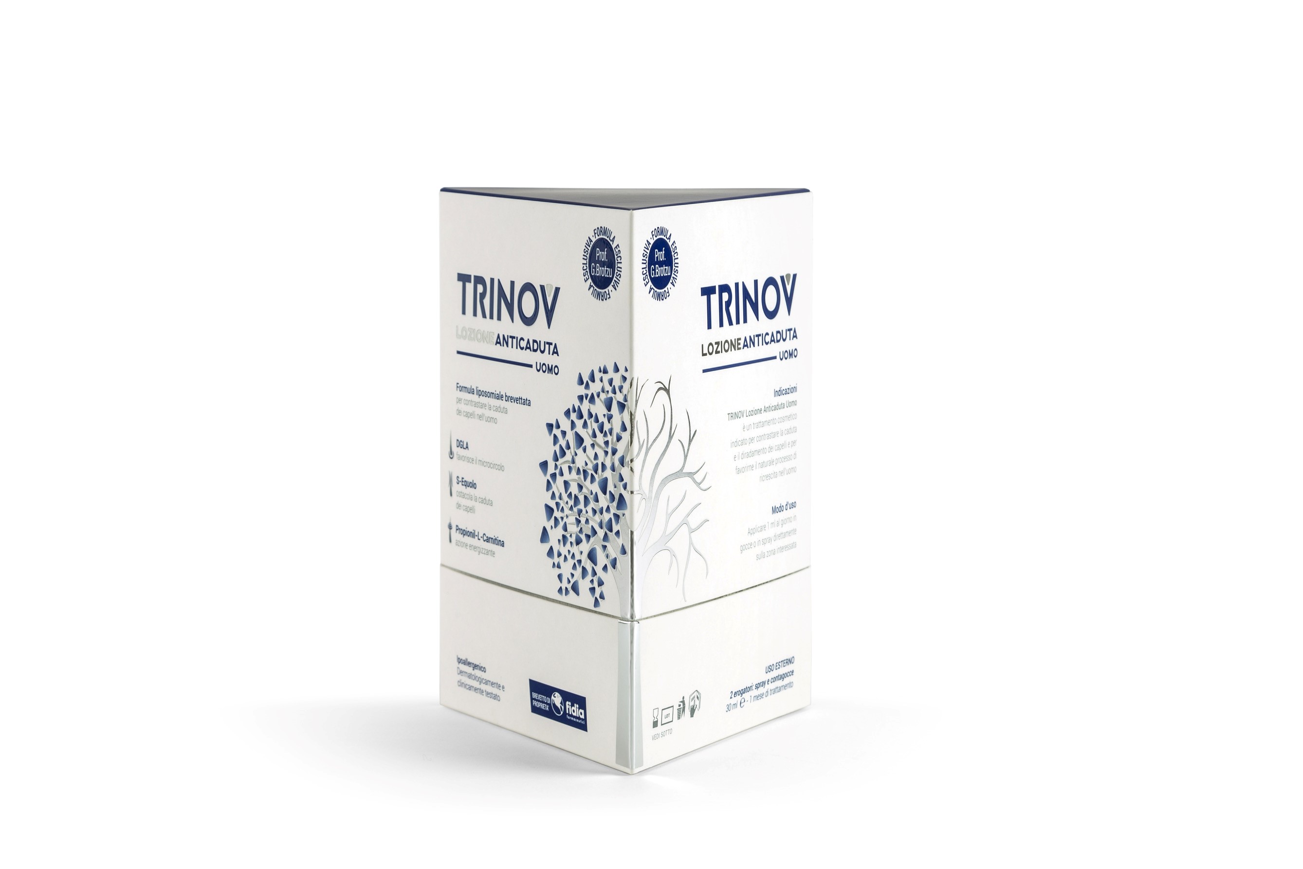 Trinov Lozione Anti-Caduta Uomo Fidia 30ml